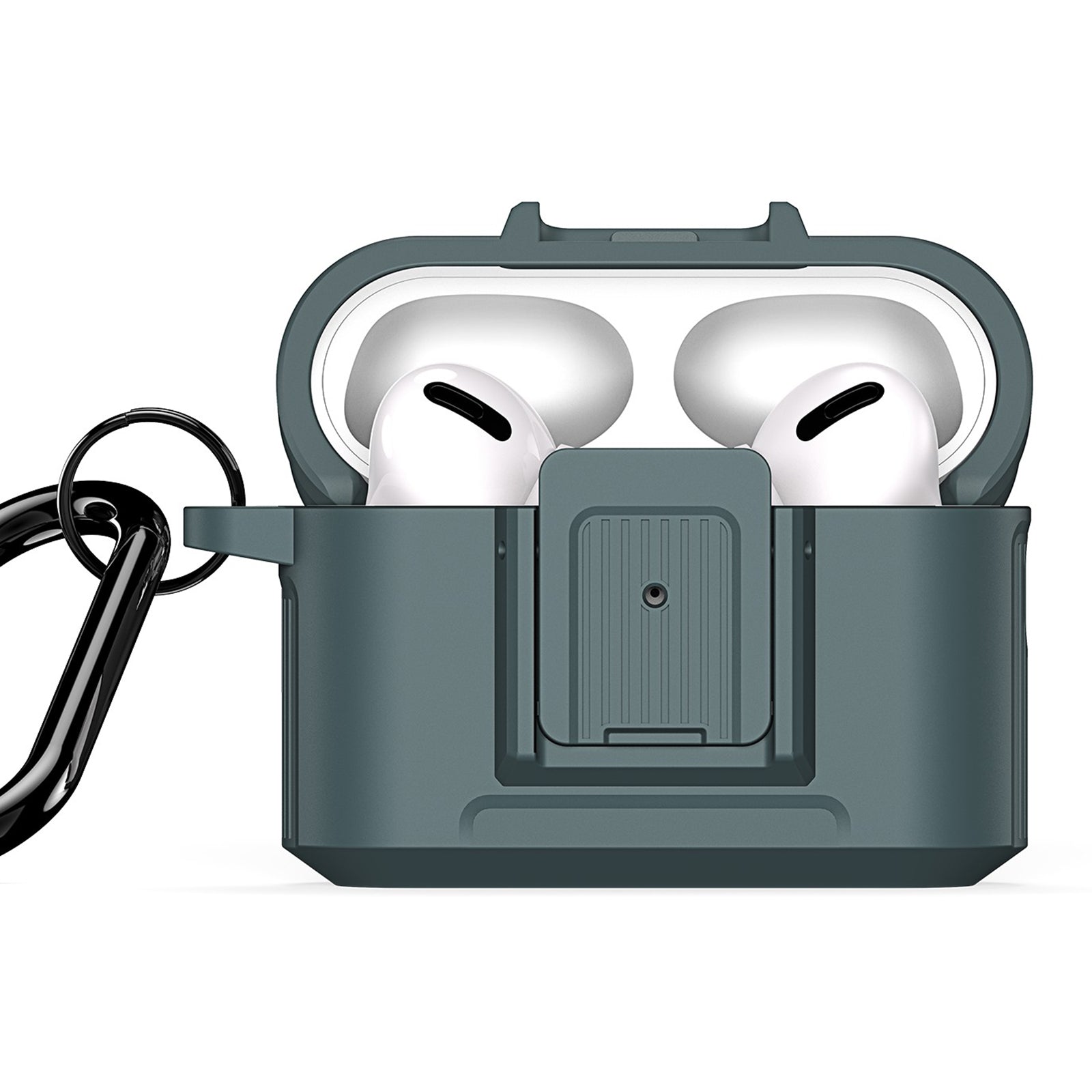 DUX DUCIS PECH Series for Apple AirPods Pro 2 Protective Case Armor Earphone Cover with Keychain DUX DUCIS PECH Series for Apple AirPods Pro 2 Protective Case Armor Earphone Cover with Keychain